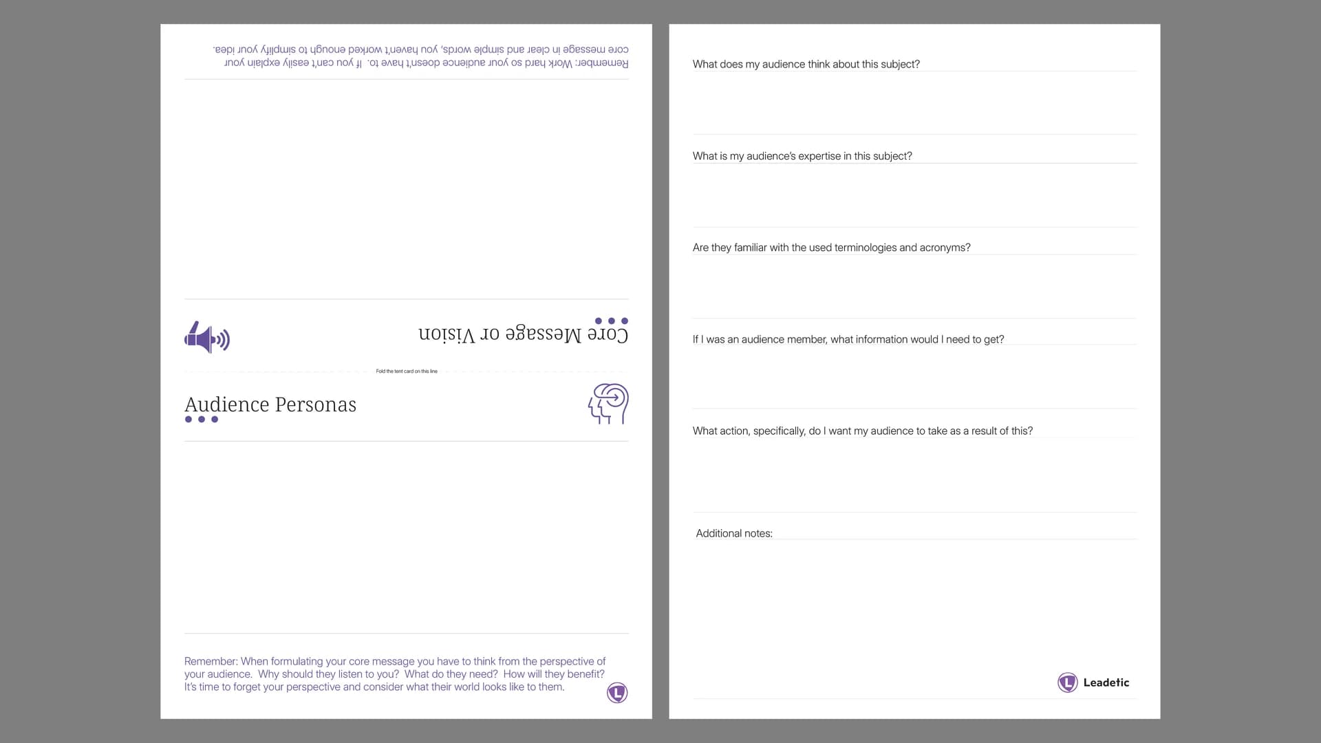 Core Message Generator