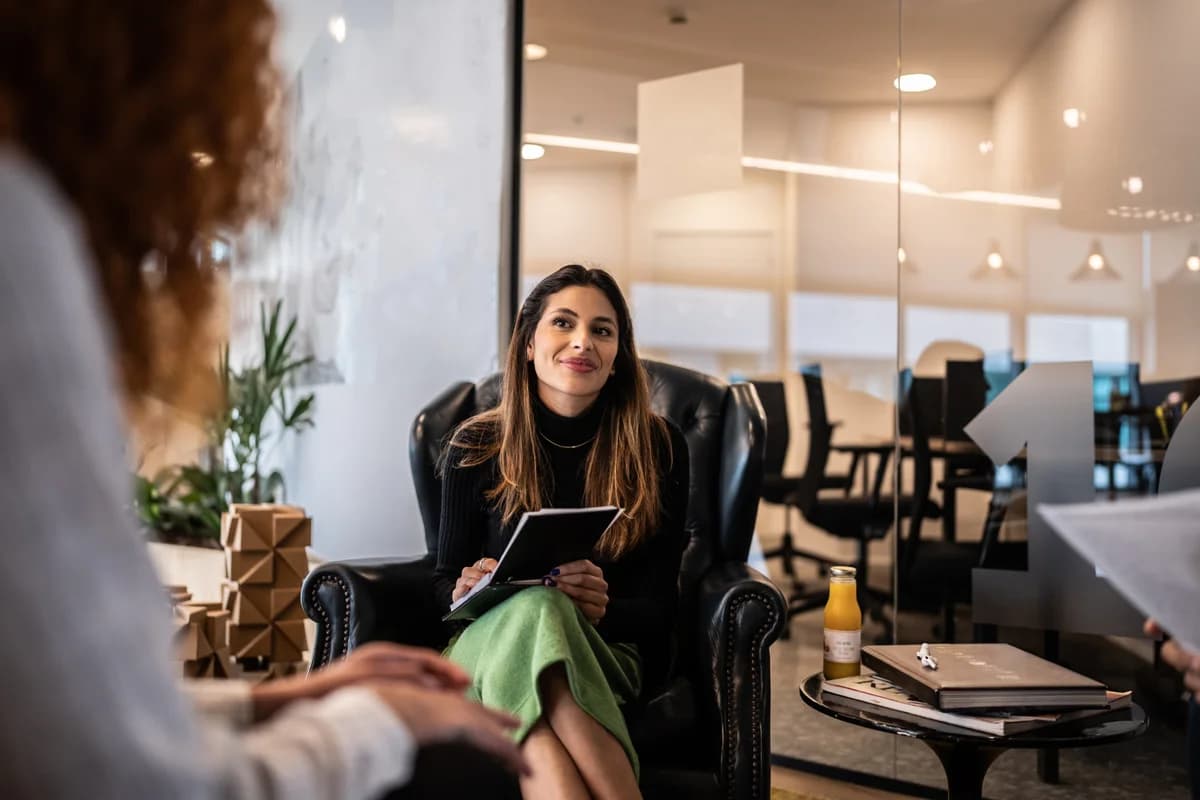 Coach and client in genuine dialogue